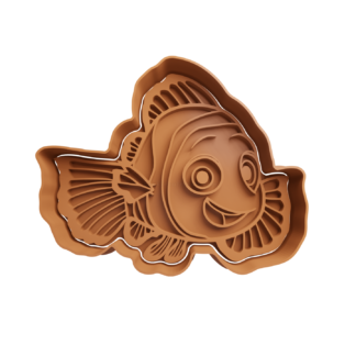 Pez Payaso Nemo Cortador de Galletas