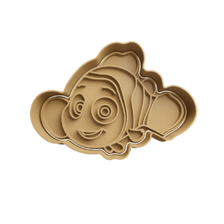 Pez Payaso Nemo Cortador de Galletas