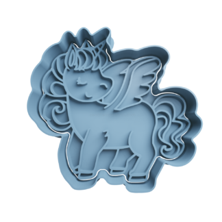 Unicornio Cute Cortador de Galletas