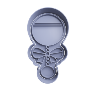 Sonajero de Bebe Cortador de Galletas