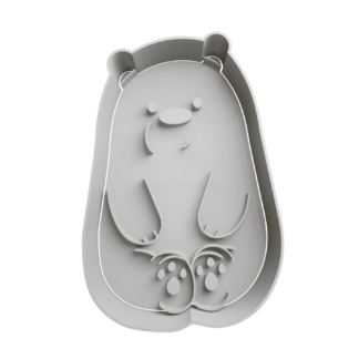 Oso Polar Cortador de Galletas