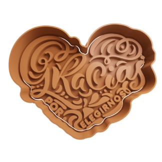 Gracias por elegirnos Corazón Cortador de Galletas