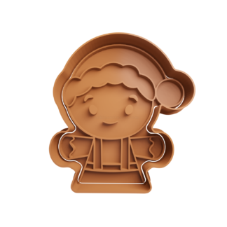 Duende Navideño Cortador de Galletas
