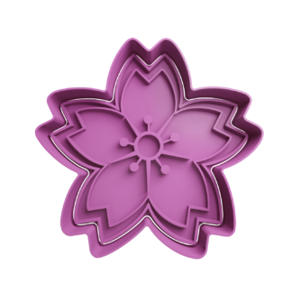 Flor Sakura Cortador de Galletas