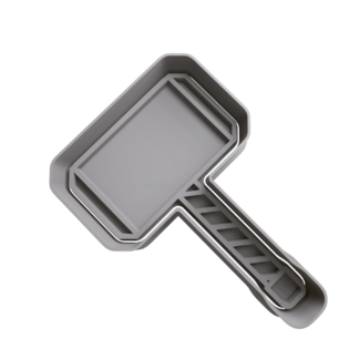 Martillo Mjolnir de Thor Cortador de Galletas