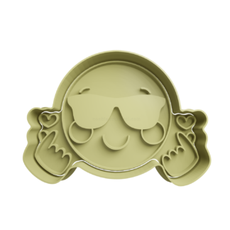 Emoticono Koreano Cortador de Galletas