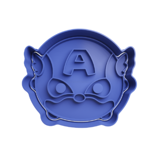 Capitan America Tsum Tsum Cortador de Galletas