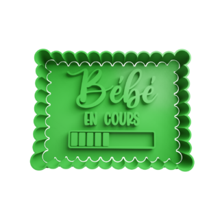 Bébé en cours Cortador de Galletas