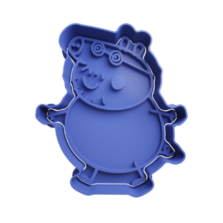 Papa Pig Cortador de Galletas