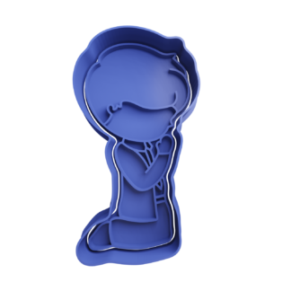 Niño Rezando Cortador de Galletas