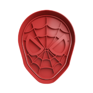 Spiderman Cabeza Cortador de Galletas