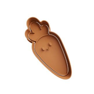 Zanahoria Cortador de Galletas