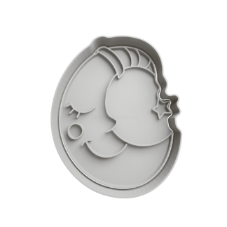 Luna Cute Cortador de Galletas