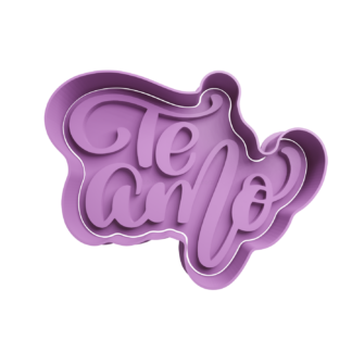 Te Amo Cortador de Galletas