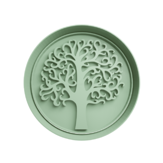 Silueta de Arbol Cortador de Galletas