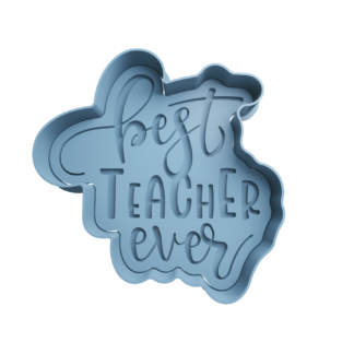 Best Teacher Ever Cortador de Galletas
