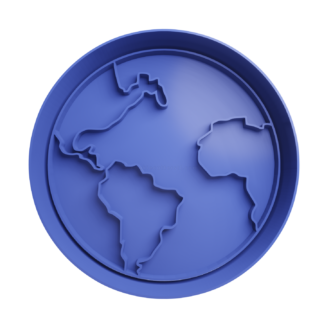 Planeta Tierra Cortador de Galletas