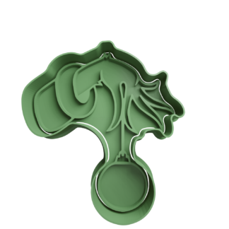 Grinch Mano Cortador de Galletas