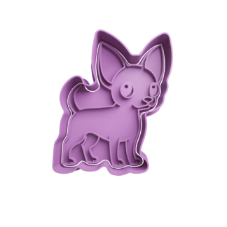 Perro Chihuahua Cortador de Galletas