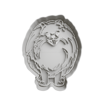 Perro Pomerania Cortador de Galletas