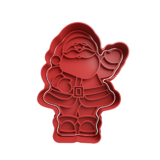 Papa Noel Cortador de Galletas