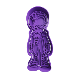 Spiderman Miles Morales Cortador de Galletas