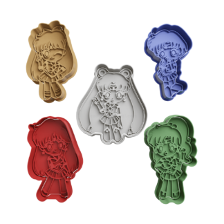 Set Sailor Moon Cortador de Galletas