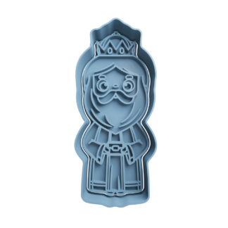 Reyes Magos Gaspar Cortador de Galletas