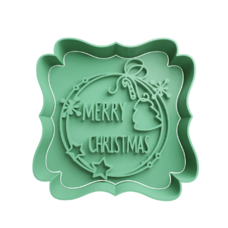 Merry Christmas Cortador de Galletas