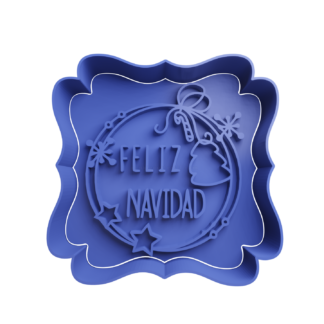 Feliz Navidad Cortador de Galletas