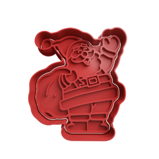 Papa Noel Cortador de Galletas
