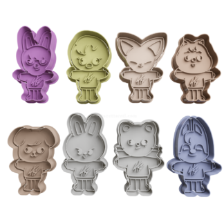 Skzoo Set Cortador de Galletas