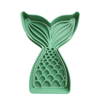 Cola de Sirena Cortador de Galletas