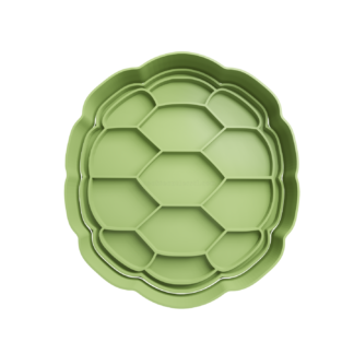 Caparazon Tortugas Ninjas Cortador de Galletas