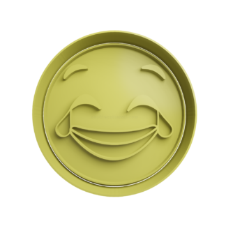 Emoticono Llorando de la Risa Cortador de Galletas