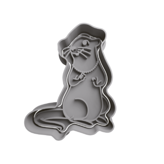 Ms Mona de Trash Truck Cortador de Galletas