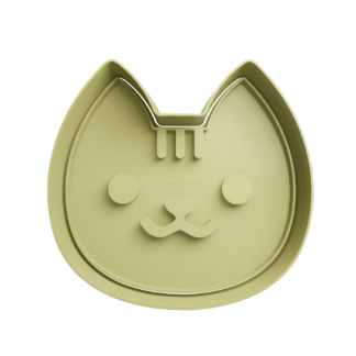 Gato Cabeza Cortador de Galletas
