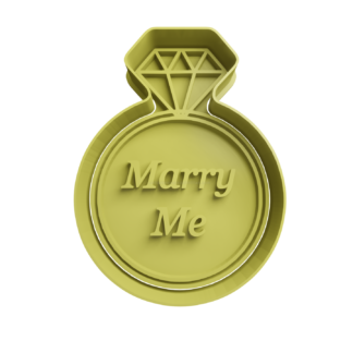 Anillo de Compromiso Cortador de Galletas