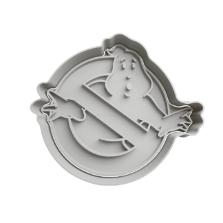 Cazafantasmas Logo Cortador de Galletas