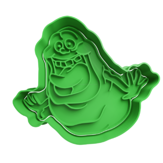 Fantasma Slimer Viscoso Cortador de Galletas