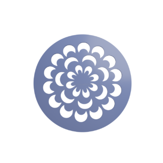 Stencil Petalos STL + Vector