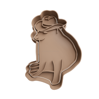 Cheems con Sombrero Cortador de Galletas