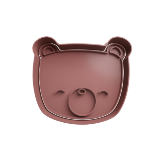 Osito Cabeza Cortador de Galletas