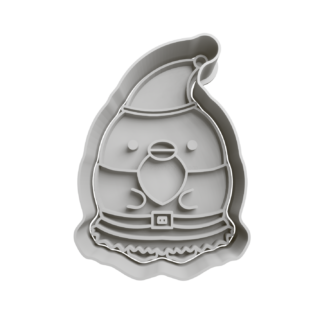 Penguin Duende Navideño Cortador de Galletas