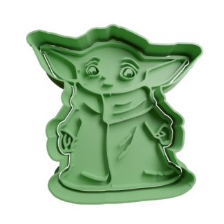 Grogu Baby Yoda Cortador de Galletas