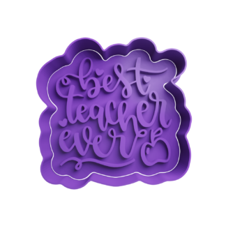 Best Teacher Ever Cortador de Galletas