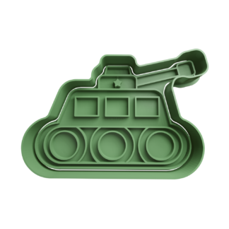 Tanque de Guerra Cortador de Galletas