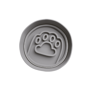 Huella de Gato Pusheen Cortador de Galletas