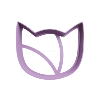 Gato Cabeza Cortador de Galletas