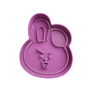 Cooky BT21 Cabeza Cortador de Galletas